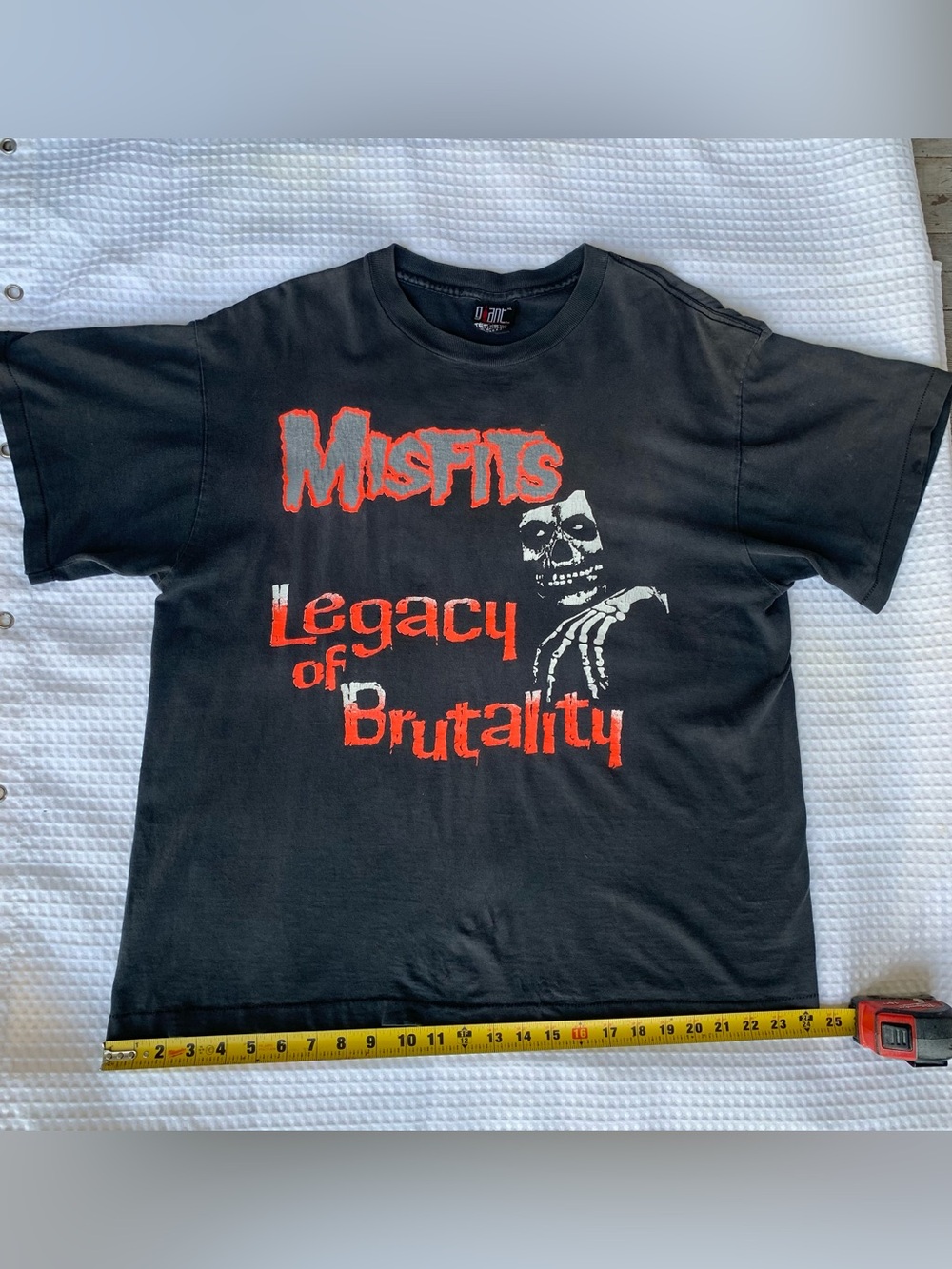 Misfits RARE Vintage  Legacy of Brutality backstage pass authentic autograph 80